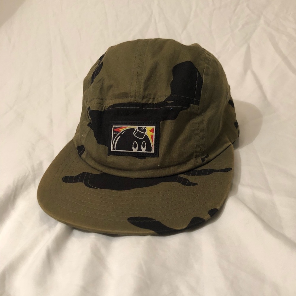 The Hundreds Camo 5 Panel Hat